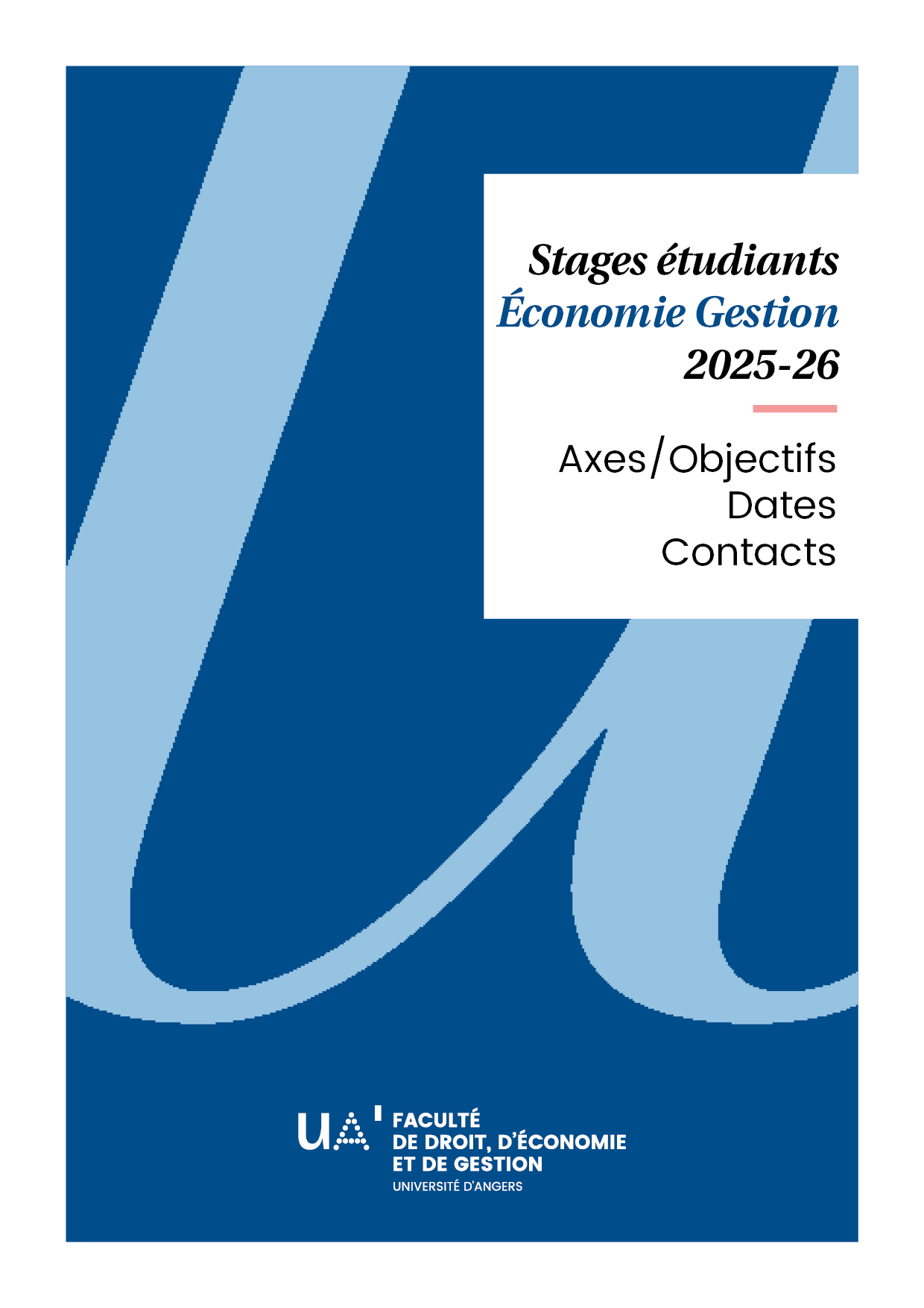 Livret de stages Économie-Gestion